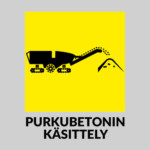 Purkubetonin käsittely